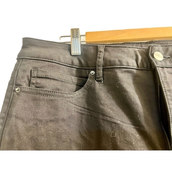 Rickis Jeggings 16 Black High Rise Straight Leg - Picture 2 of 9